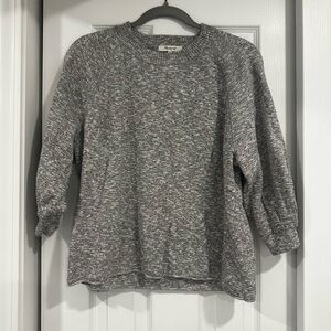 Madewell Heathered Gray Women's Sweater